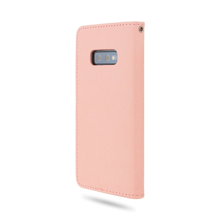 For Galaxy S10e ROAR Shockproof PU + TPU Horizontal Flip Leather Case with Holder & Card Slots