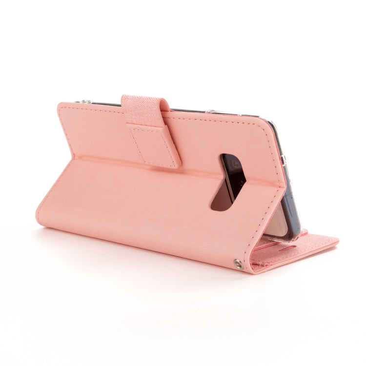 For Galaxy S10e ROAR Shockproof PU + TPU Horizontal Flip Leather Case with Holder & Card Slots