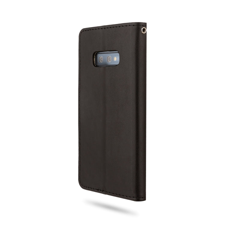 For Galaxy S10e ROAR Shockproof PU + TPU Horizontal Flip Leather Case with Holder & Card Slots