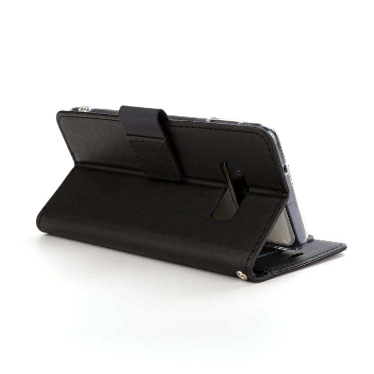 For Galaxy S10e ROAR Shockproof PU + TPU Horizontal Flip Leather Case with Holder & Card Slots