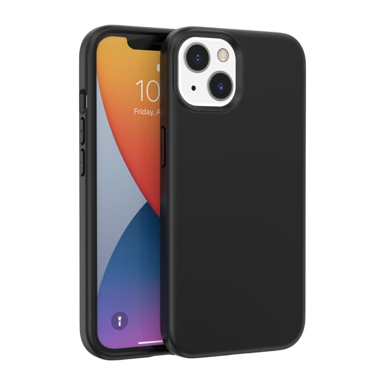 For iPhone 13 mini Rubber Oil Surface Phone Case