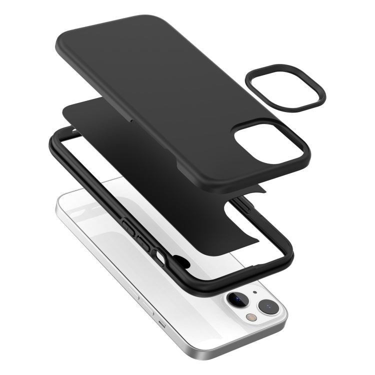 For iPhone 13 mini Rubber Oil Surface Phone Case