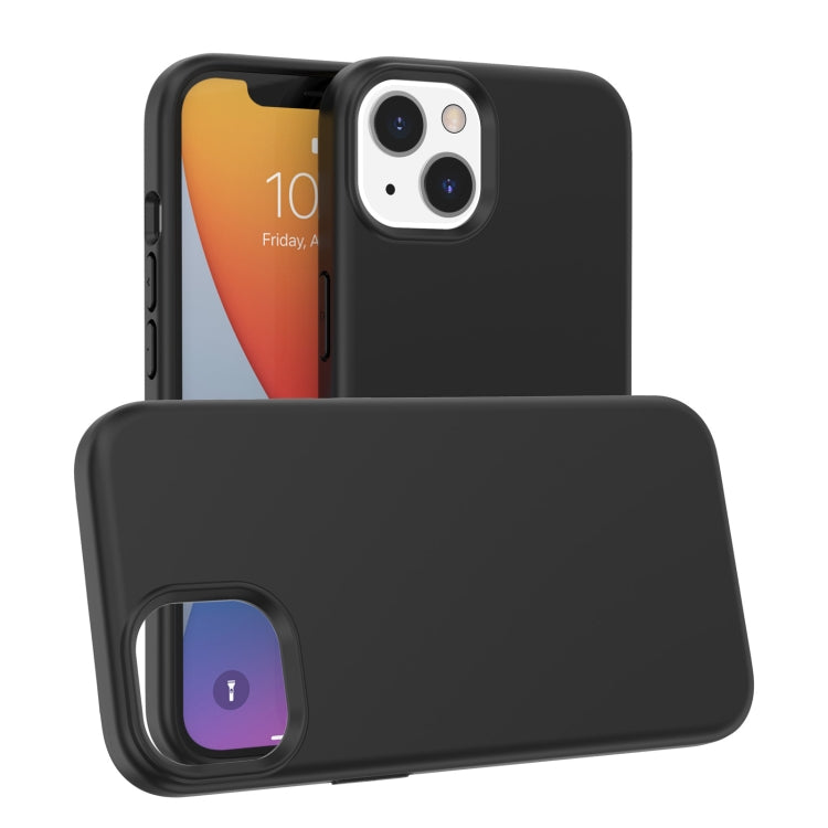 For iPhone 13 mini Rubber Oil Surface Phone Case
