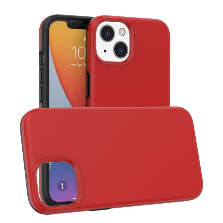 For iPhone 13 mini Rubber Oil Surface Phone Case