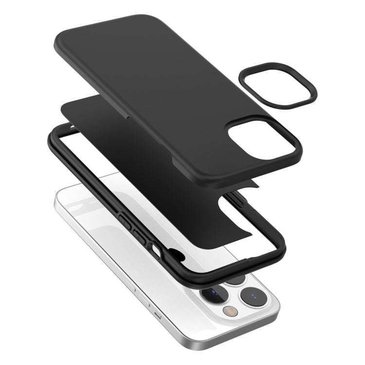 For iPhone 13 Pro Max Rubber Oil Surface Phone Case