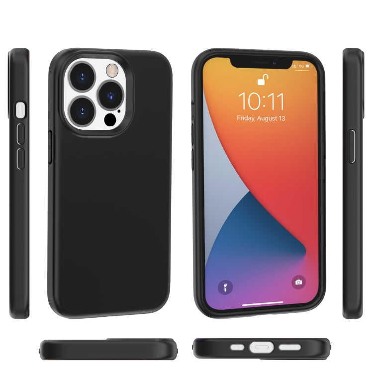 For iPhone 13 Pro Max Rubber Oil Surface Phone Case