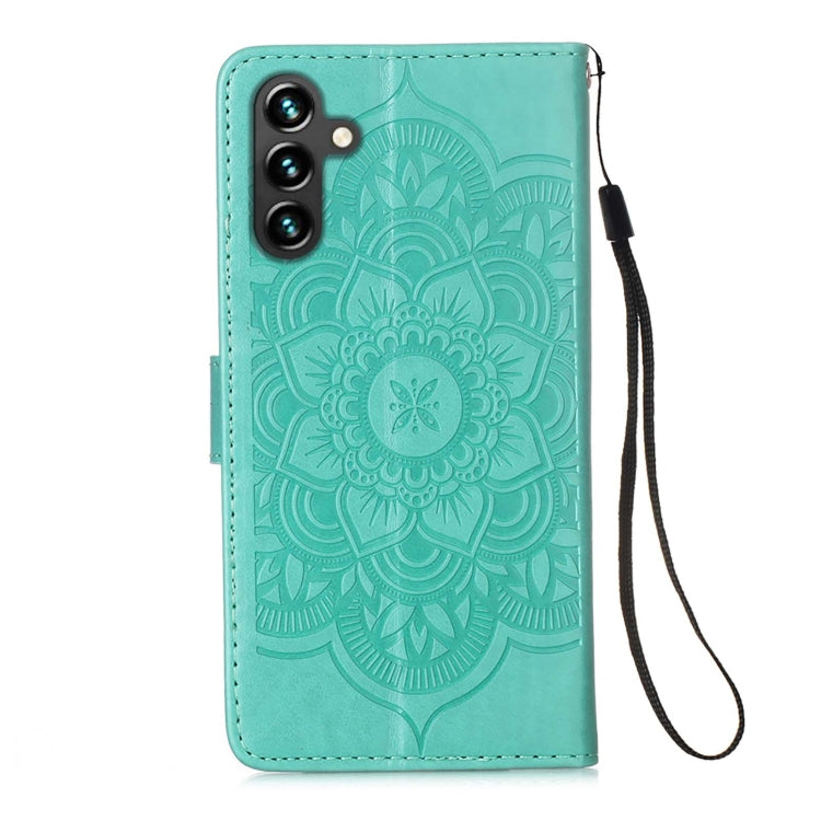 For Samsung Galaxy A13 Dream Catcher Printing Horizontal Flip Leather Phone Case
