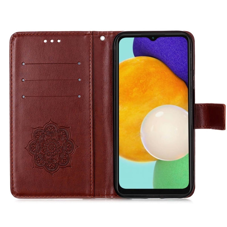 For Samsung Galaxy A13 Dream Catcher Printing Horizontal Flip Leather Phone Case