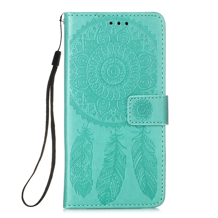 For Samsung Galaxy S22 5G Dream Catcher Printing Horizontal Flip Leather Phone Case