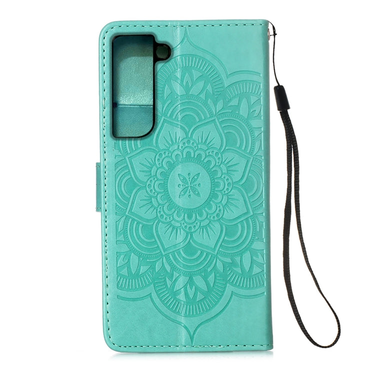 For Samsung Galaxy S22 5G Dream Catcher Printing Horizontal Flip Leather Phone Case