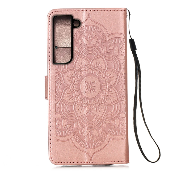 For Samsung Galaxy S22 5G Dream Catcher Printing Horizontal Flip Leather Phone Case