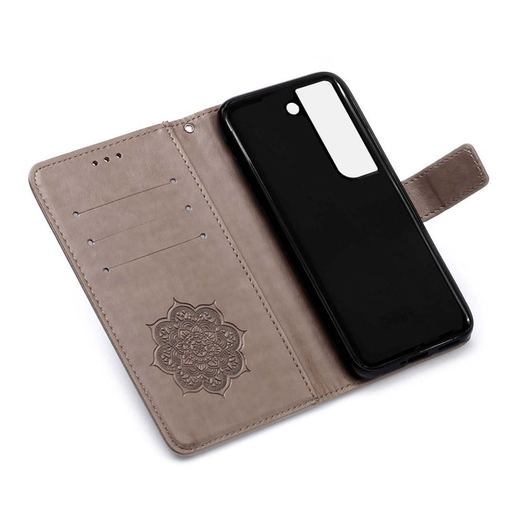 For Samsung Galaxy S22 5G Dream Catcher Printing Horizontal Flip Leather Phone Case
