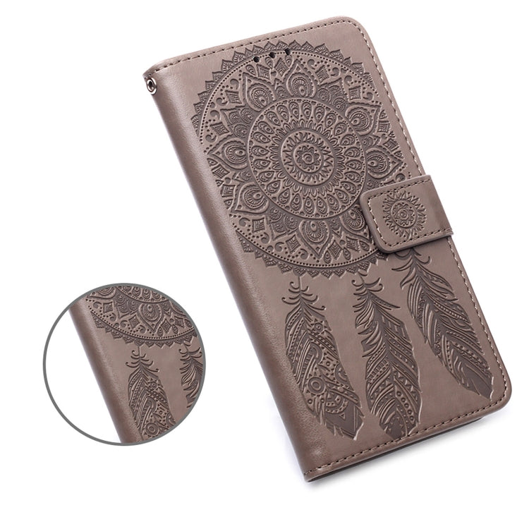 For Samsung Galaxy S22 5G Dream Catcher Printing Horizontal Flip Leather Phone Case