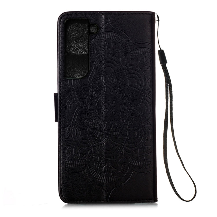 For Samsung Galaxy S22 5G Dream Catcher Printing Horizontal Flip Leather Phone Case