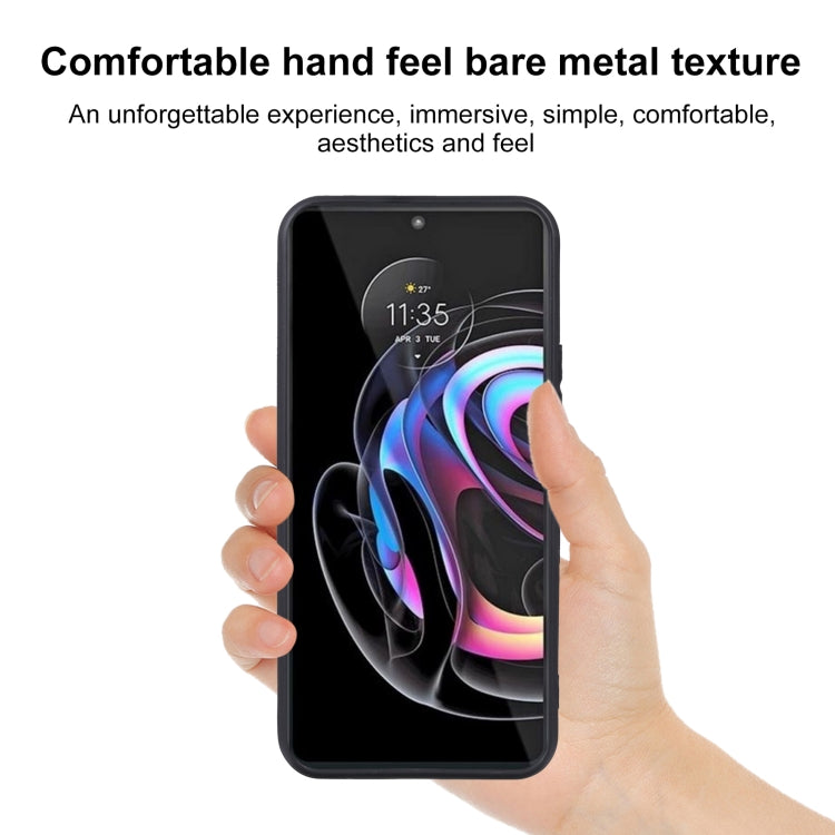 TPU Phone Case For Motorola Moto Edge 30 Ultra(Frosted Black)