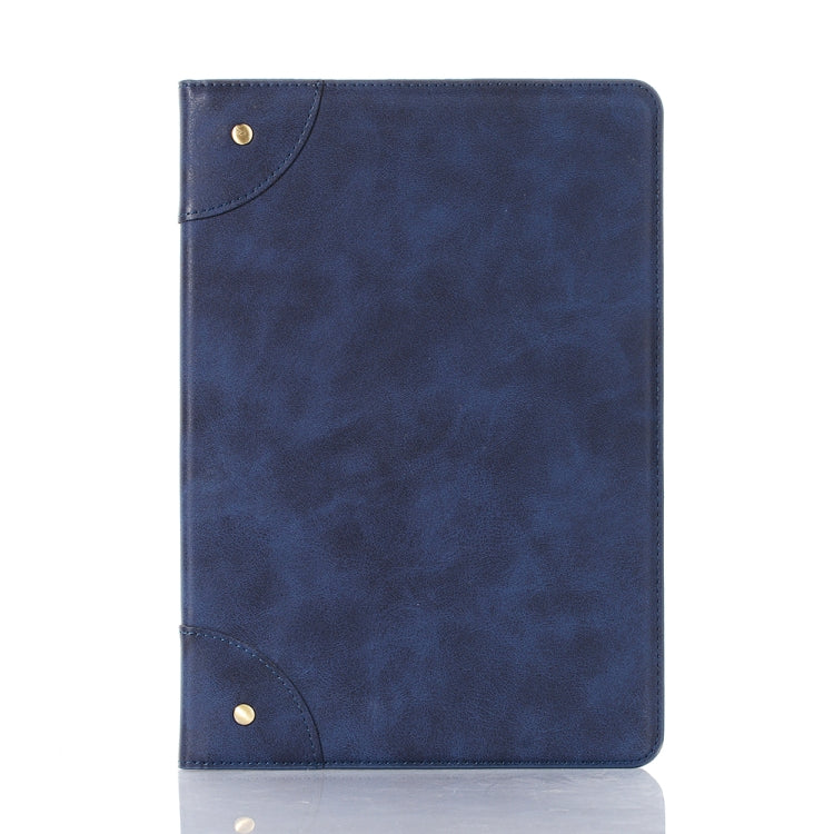 For iPad 10.2 / 10.5 Retro Book Style Horizontal Flip Leather Case with Holder & Card Slots & Wallet