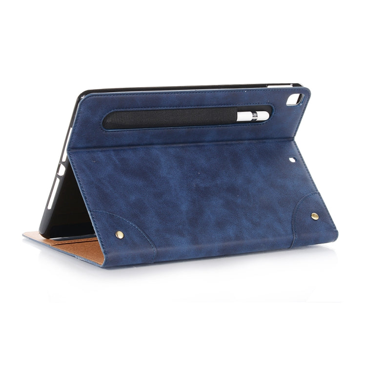 For iPad 10.2 / 10.5 Retro Book Style Horizontal Flip Leather Case with Holder & Card Slots & Wallet