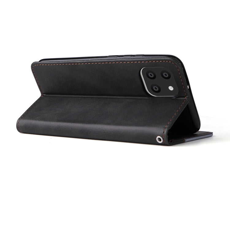 For Samsung Galaxy A03 Global Stitching-Color Flip Leather Phone Case with Holder
