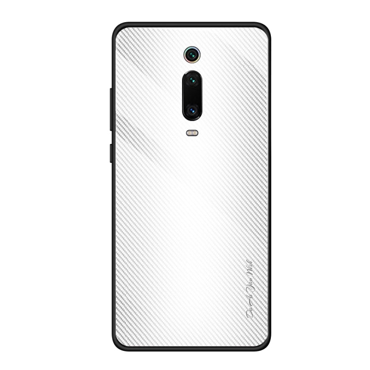 For Xiaomi Redmi K20 / K20 Pro / 9T Texture Gradient Glass Protective Case