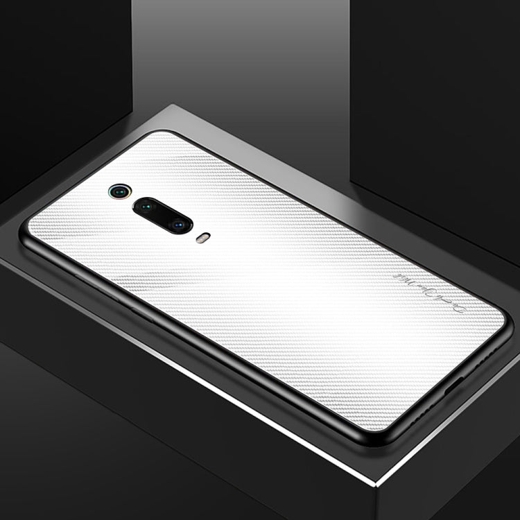 For Xiaomi Redmi K20 / K20 Pro / 9T Texture Gradient Glass Protective Case