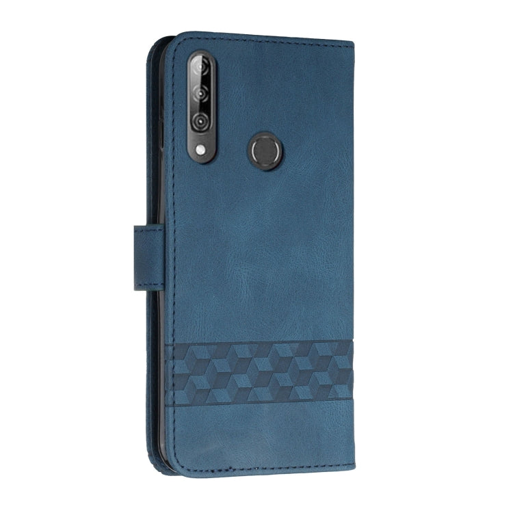 For LG W31 / W31+ Cubic Skin Feel Flip Leather Phone Case