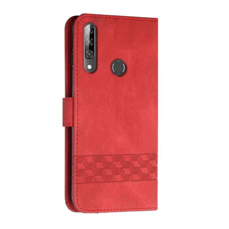 For LG W31 / W31+ Cubic Skin Feel Flip Leather Phone Case