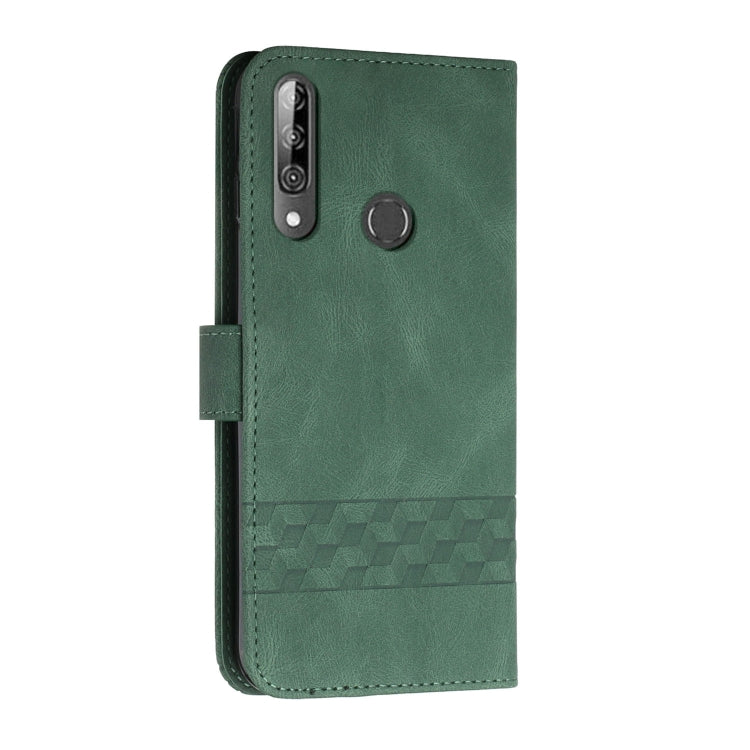 For LG W31 / W31+ Cubic Skin Feel Flip Leather Phone Case