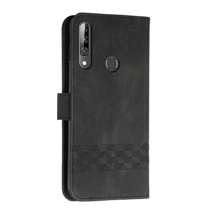 For LG W31 / W31+ Cubic Skin Feel Flip Leather Phone Case