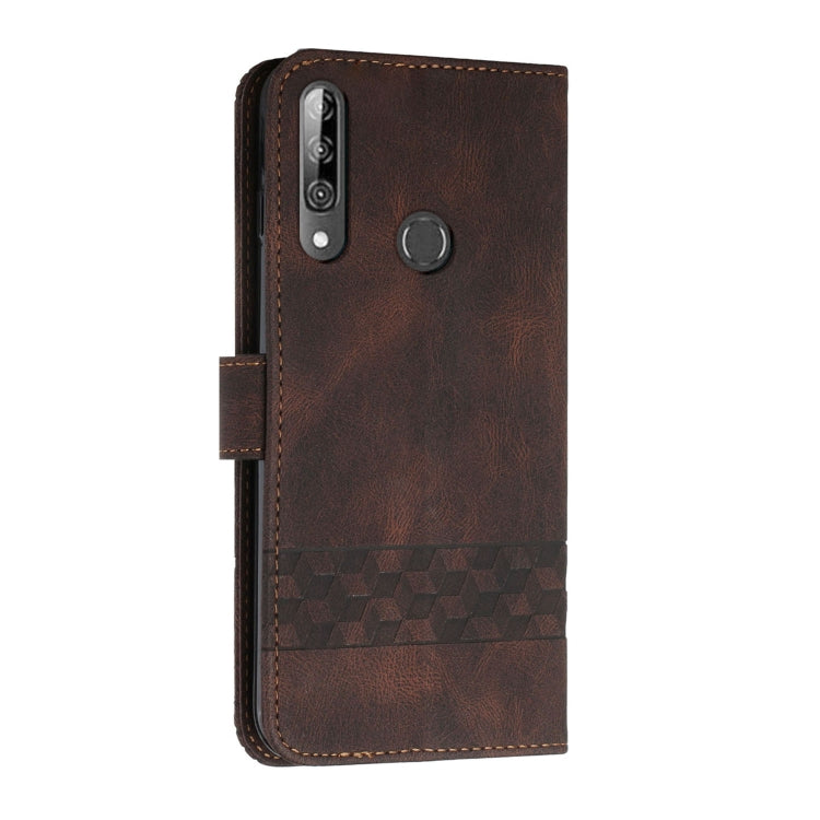 For LG W31 / W31+ Cubic Skin Feel Flip Leather Phone Case