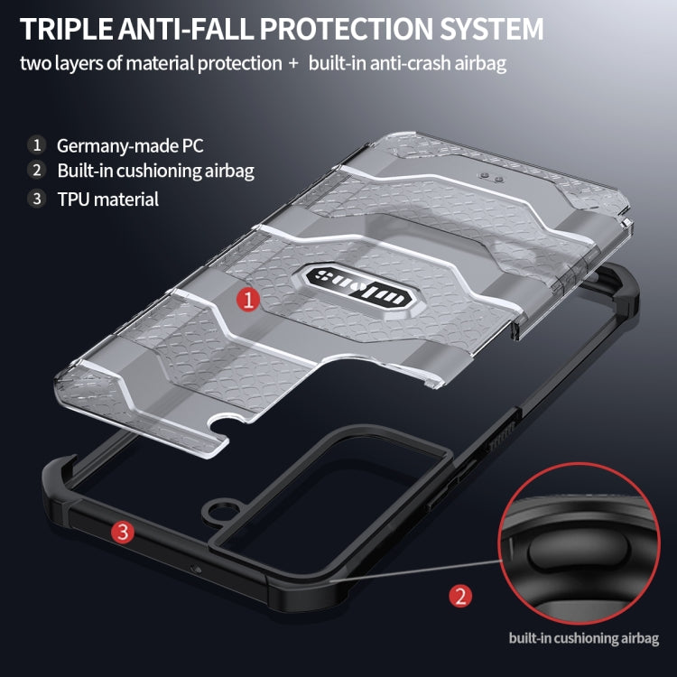 For Samsung Galaxy S22 5G wlons Explorer Series PC+TPU Phone Case