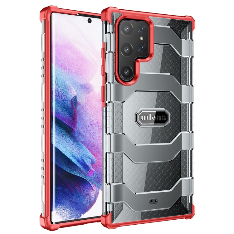 For Samsung Galaxy S22 Ultra 5G wlons Explorer Series PC+TPU Phone Case