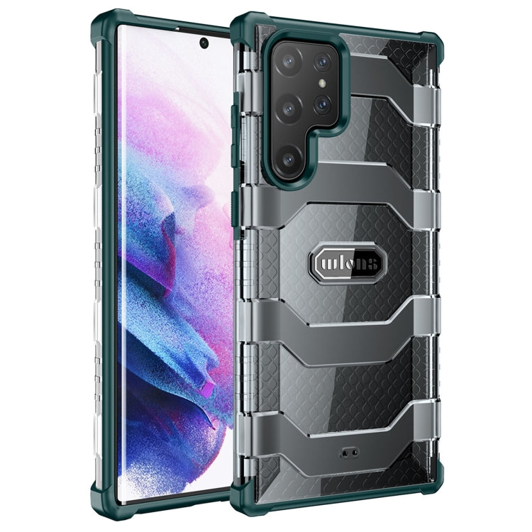 For Samsung Galaxy S22 Ultra 5G wlons Explorer Series PC+TPU Phone Case