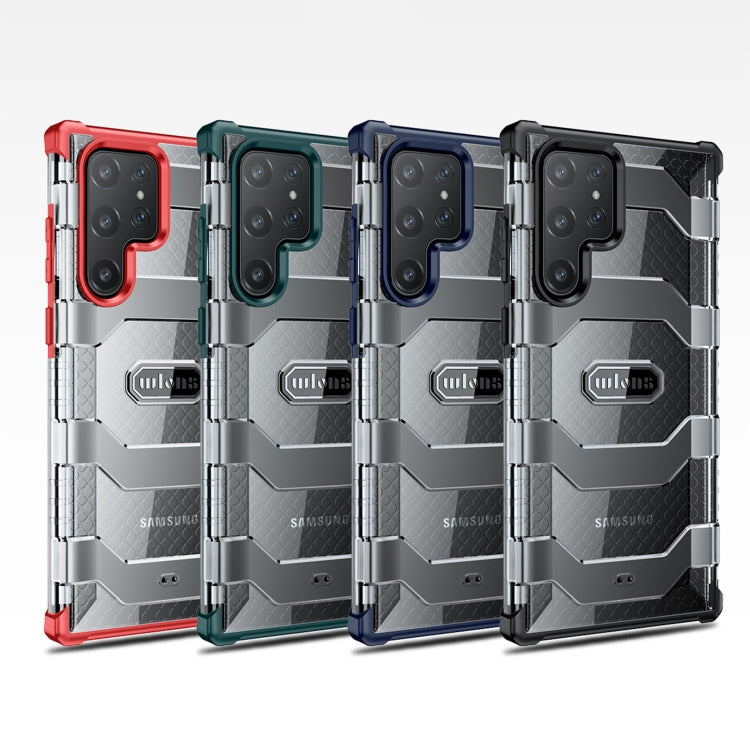 For Samsung Galaxy S22 Ultra 5G wlons Explorer Series PC+TPU Phone Case