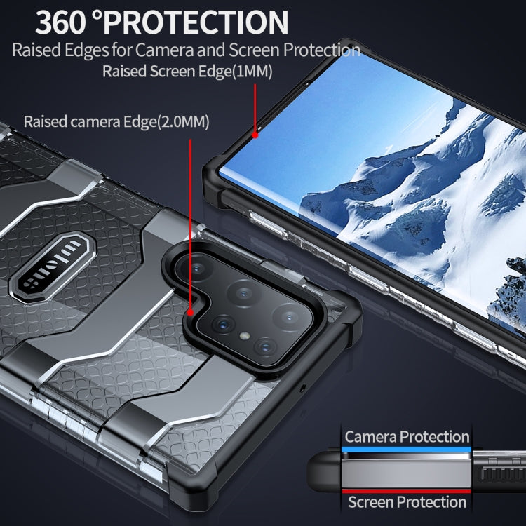 For Samsung Galaxy S22 Ultra 5G wlons Explorer Series PC+TPU Phone Case