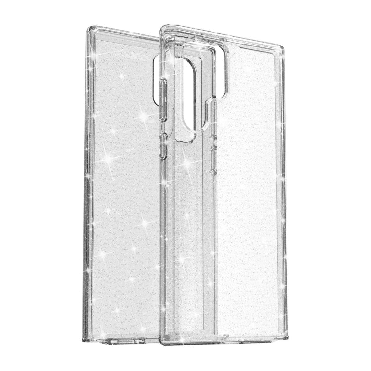 For Samsung Galaxy S22 Ultra 5G Shockproof Terminator Style Glitter Powder Protective Phone Case