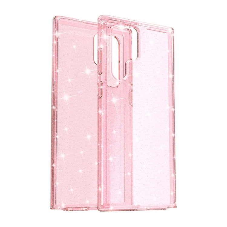 For Samsung Galaxy S22 Ultra 5G Shockproof Terminator Style Glitter Powder Protective Phone Case