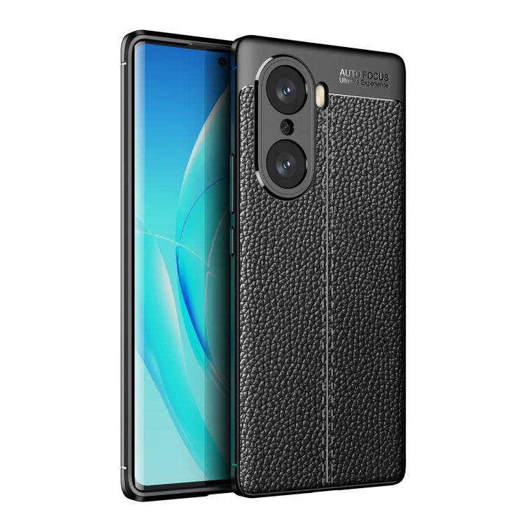 For Honor 60 Pro Litchi Texture TPU Shockproof Phone Case