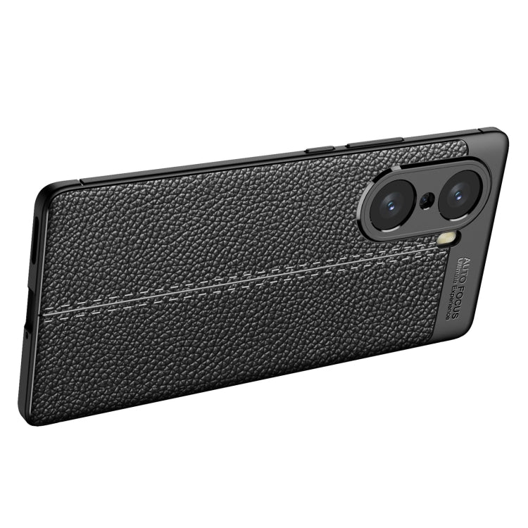 For Honor 60 Pro Litchi Texture TPU Shockproof Phone Case