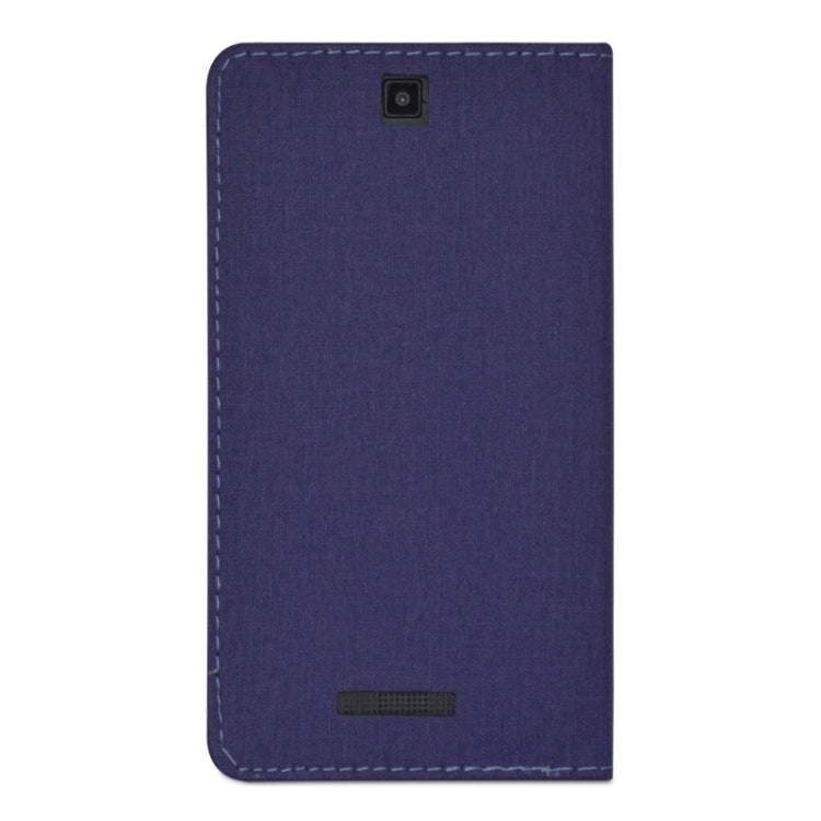 Anti-slip Texture Horizontal Flip Leather Case for Cube IPlay 7T, with Holder(Blue)