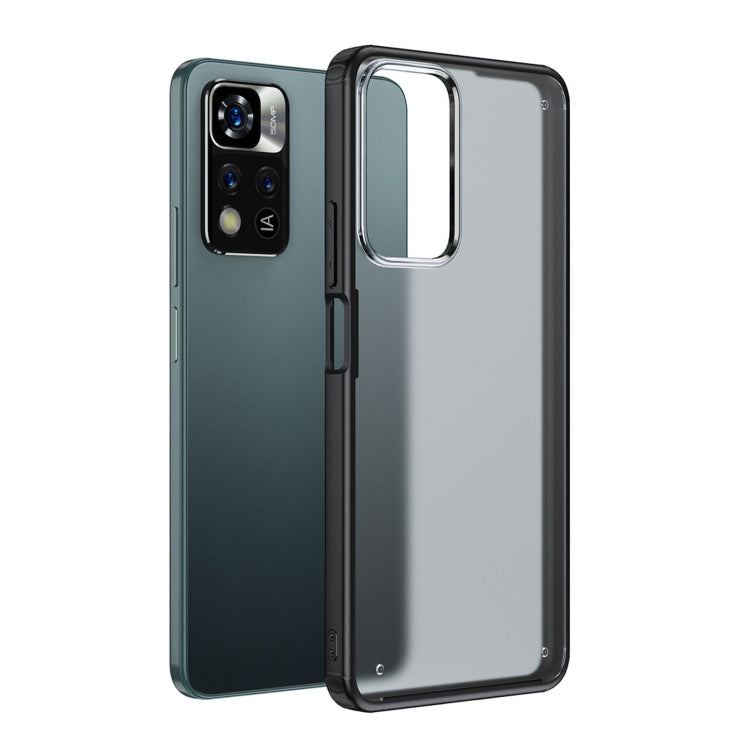 For Xiaomi Redmi Note 11 Four-corner Shockproof TPU + PC Phone Case(Black)