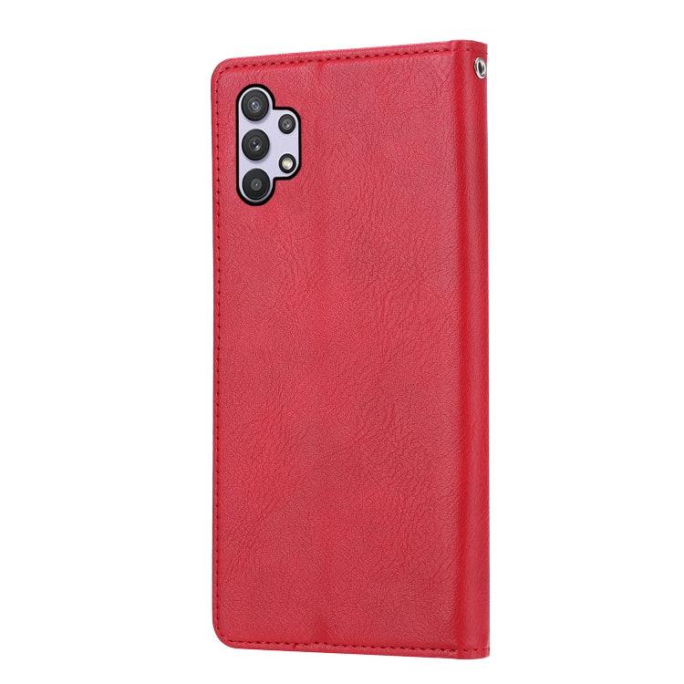 For Samsung Galaxy A33 5G Knead Skin Texture Leather Phone Case