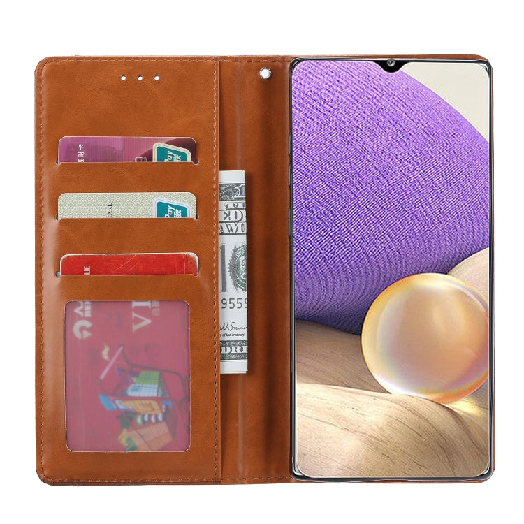 For Samsung Galaxy A33 5G Knead Skin Texture Leather Phone Case