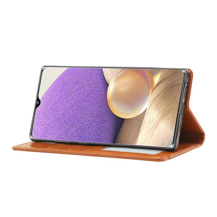 For Samsung Galaxy A33 5G Knead Skin Texture Leather Phone Case