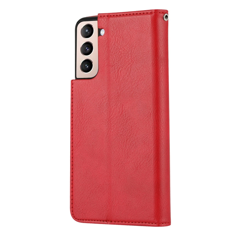 For Samsung Galaxy S22 5G Knead Skin Texture Leather Phone Case