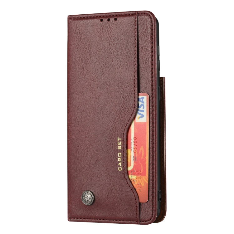 For Samsung Galaxy S22 5G Knead Skin Texture Leather Phone Case