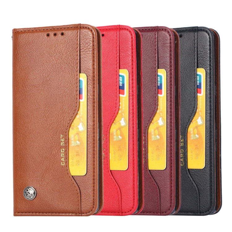 For Samsung Galaxy S22 5G Knead Skin Texture Leather Phone Case