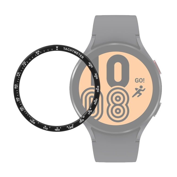For Samsung Galaxy Watch4 44mm Smart Watch Steel Bezel Ring