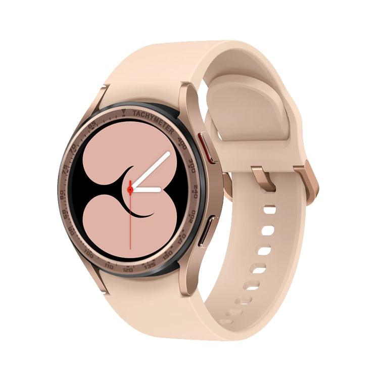 For Samsung Galaxy Watch4 44mm Smart Watch Steel Bezel Ring