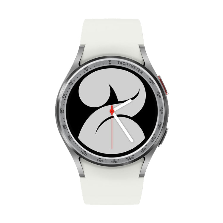 For Samsung Galaxy Watch4 44mm Smart Watch Steel Bezel Ring