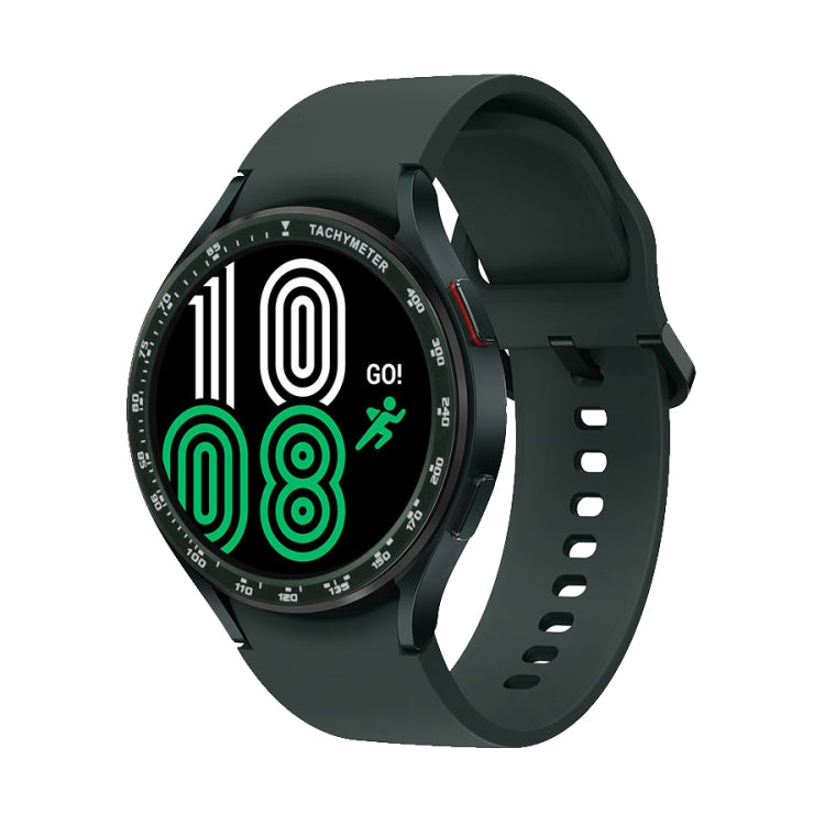 For Samsung Galaxy Watch4 44mm Smart Watch Steel Bezel Ring